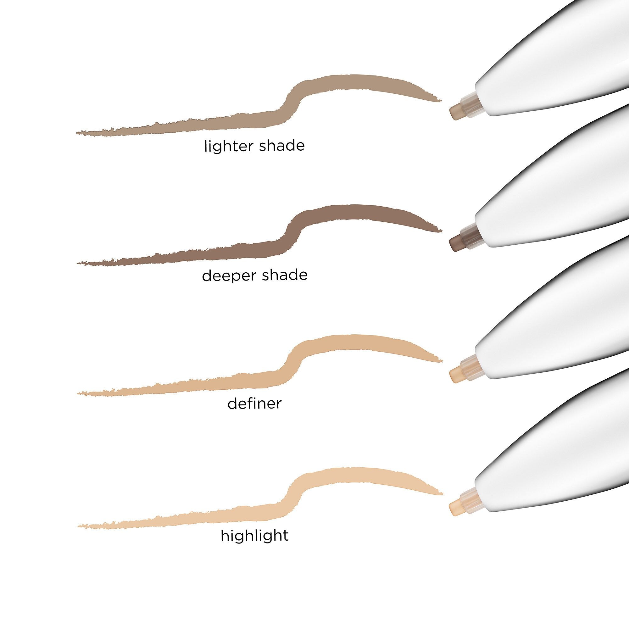 Benefit Cosmetics Brow Contour Pro 4-in-1 Defining & Highlighting Brow Pencil - Medium Brown