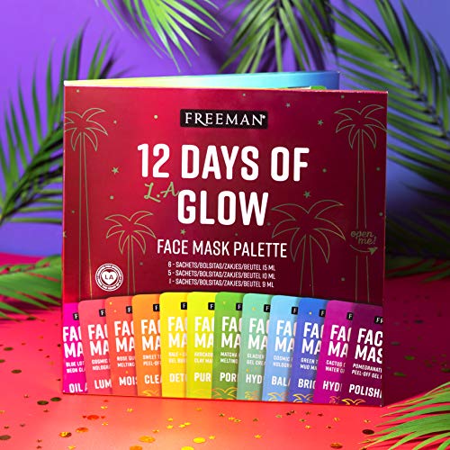 Face Mask Palette - 12 Days of Glow
