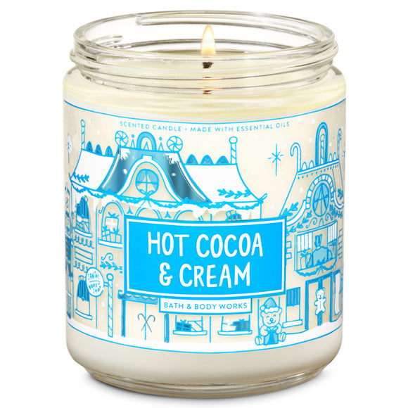 Scented Candle - Hot Cocoa and Cream