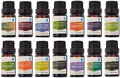 100% Pure Natural Aromatherapy (14 Pack gift set)