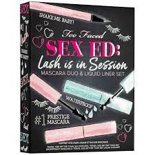 SEX Ed: Lash is in session - mascara duo & liquid liner set (travel size)