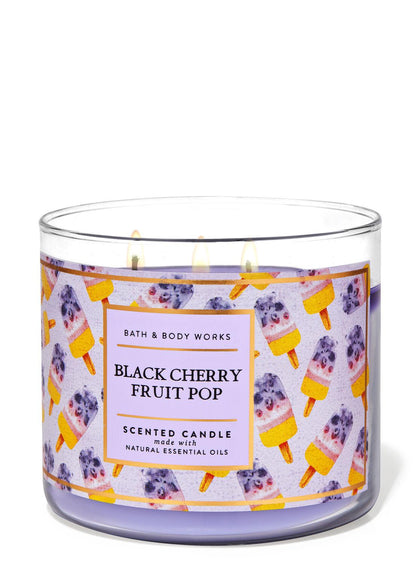 Scented Candle - Black Cherry Fruit Pop